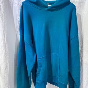 Men's Abercombie Oversized Blue Hoodie